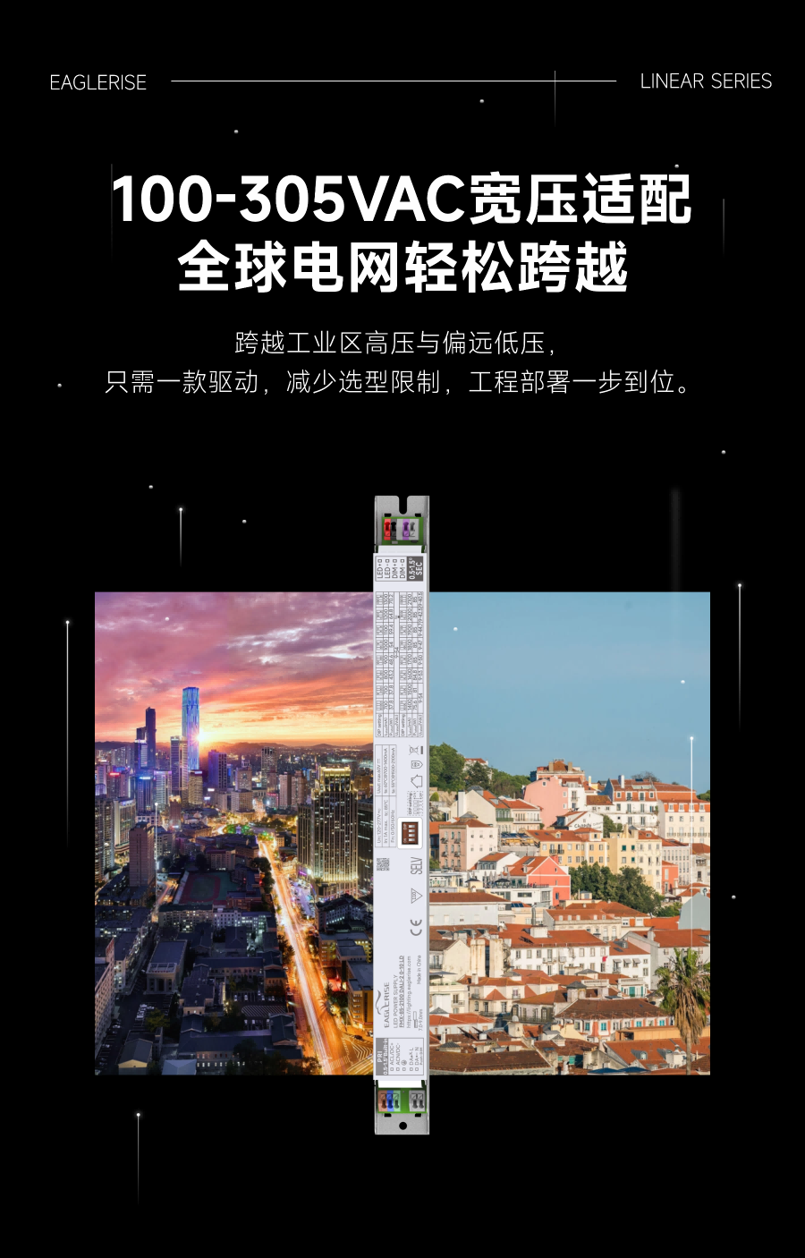 再度突破 | 更短，更全，40W四线导轨电源全面突破升级